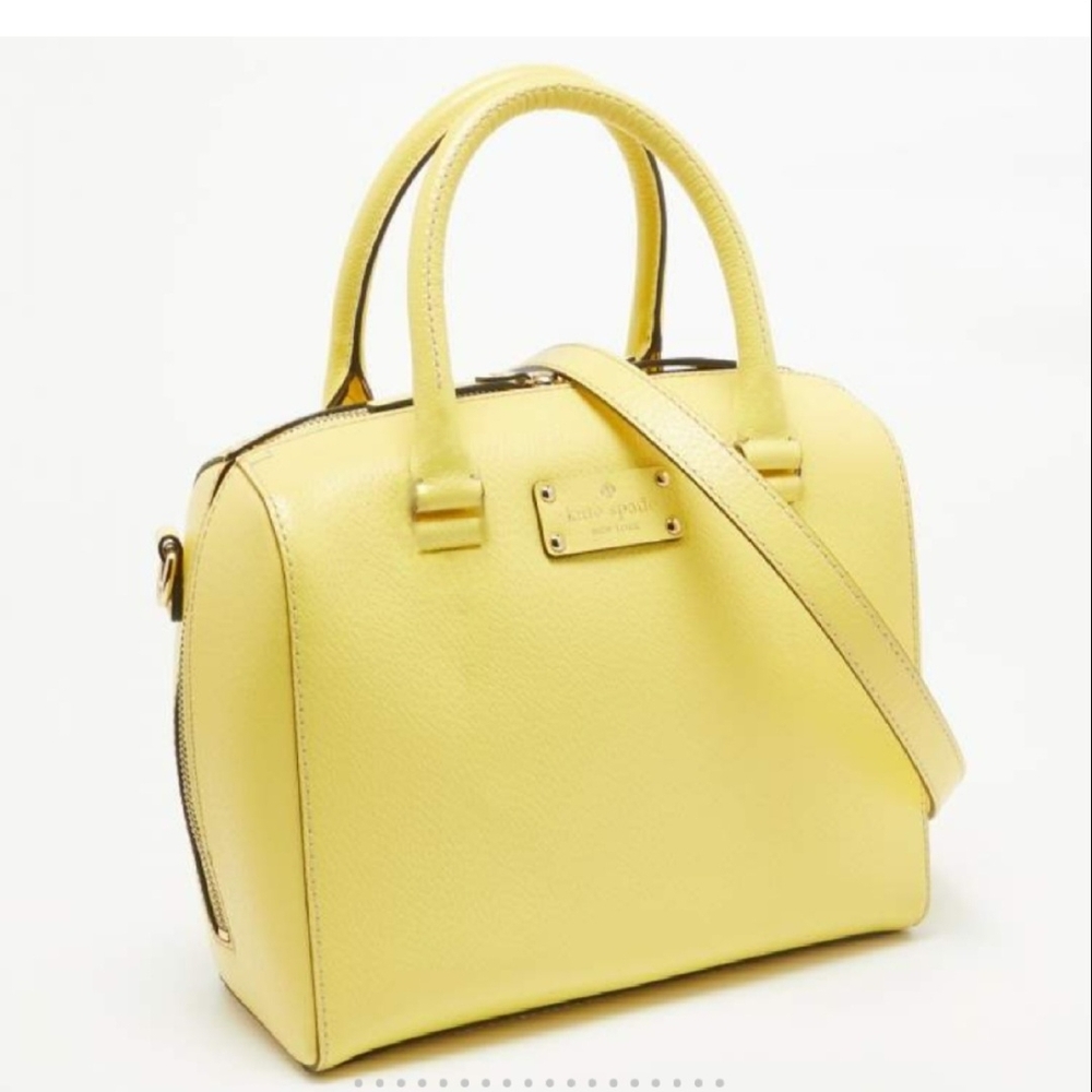 Kate Spade Yellow Satchel